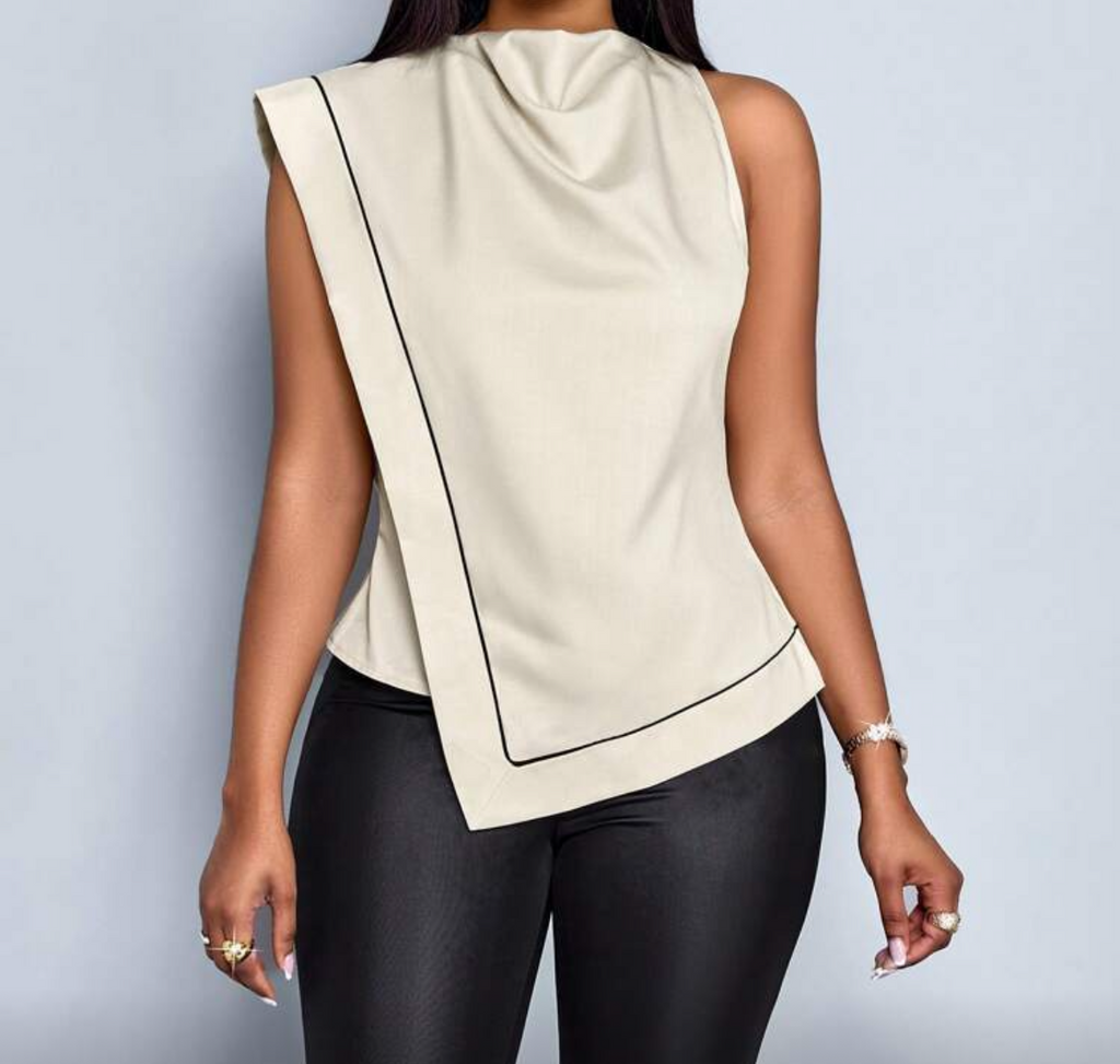 Modern Muse Asymmetric Blouse