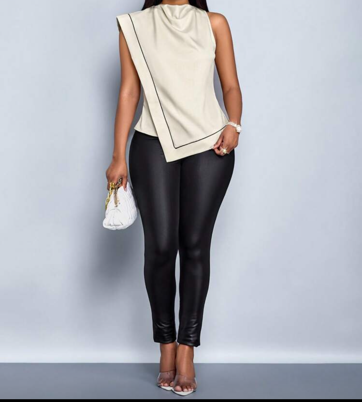 Modern Muse Asymmetric Blouse
