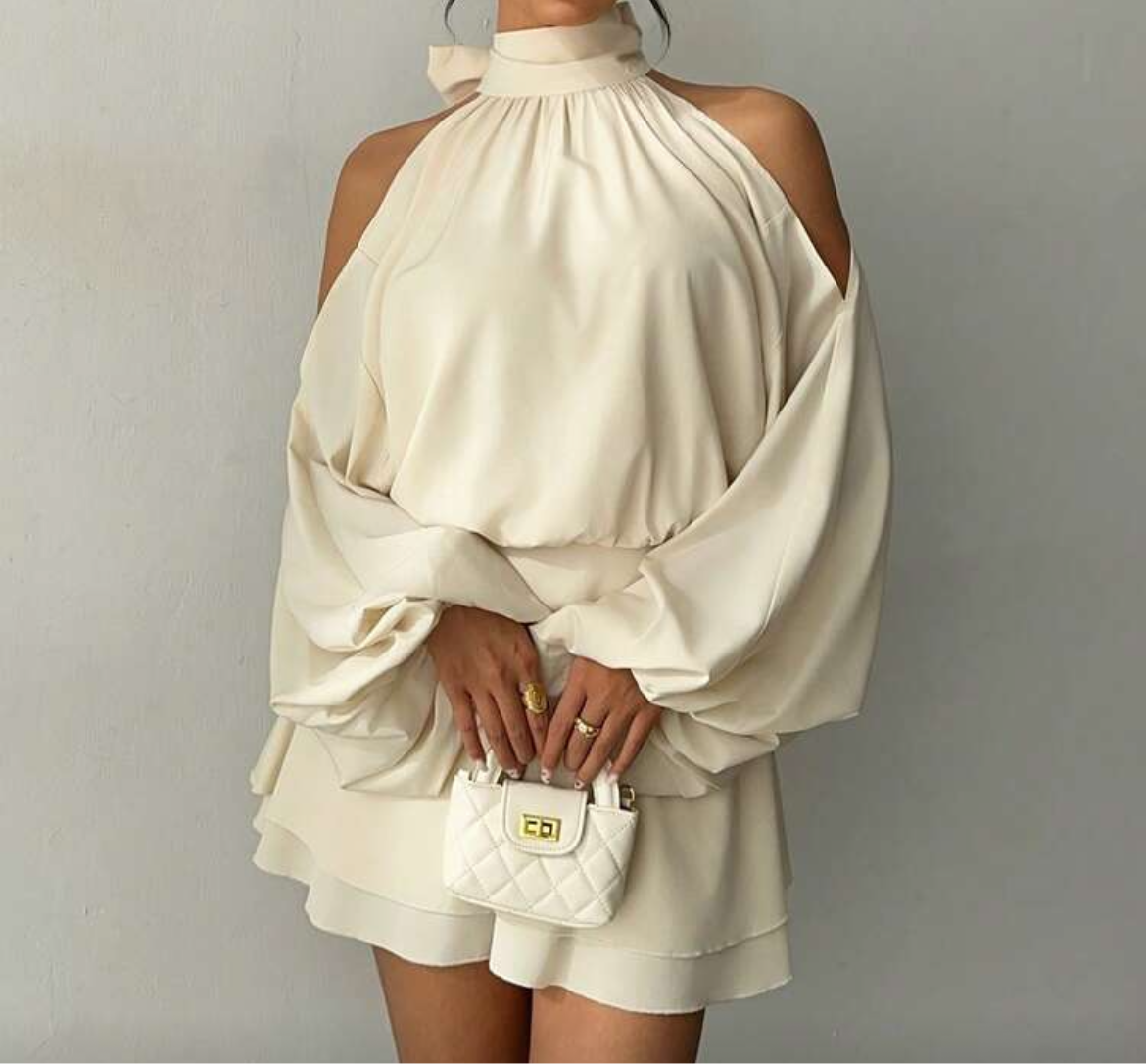 Tea Time Elegance Bow Dress